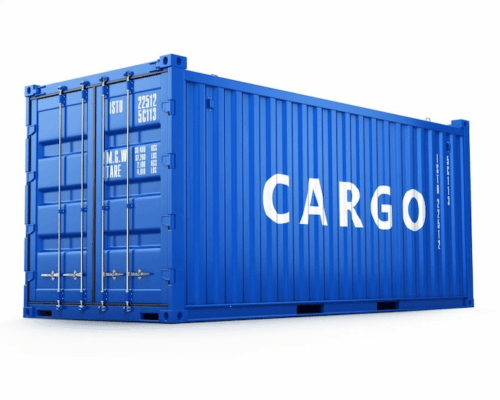 container casetas azul
