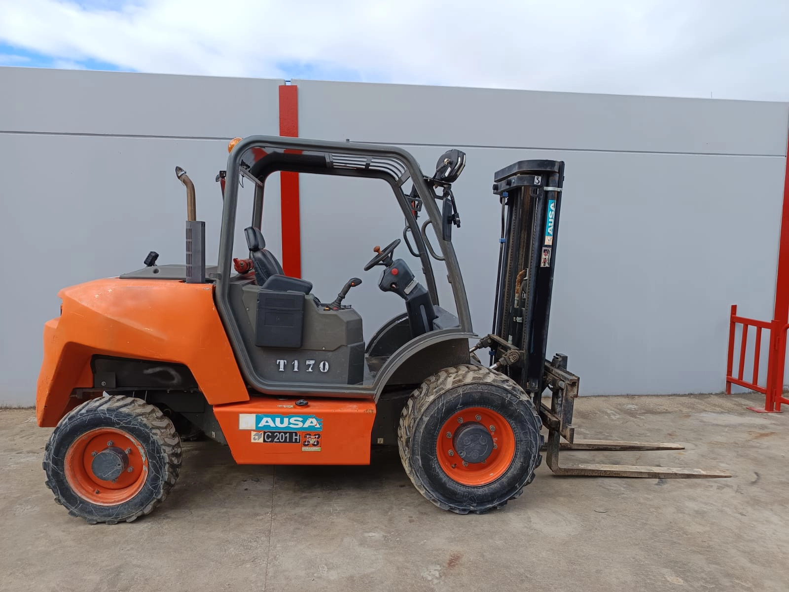 carretilla elevadora ausa c201h 4x4